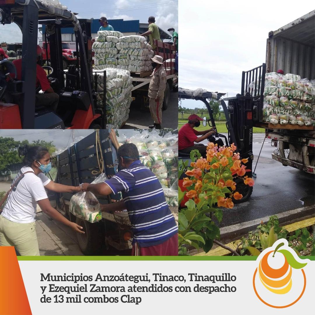 #03Nov
#EsNoticia

Ayer desde Las instalaciones del complejo El Arañero, se realizó importante despacho de 13 mil combos Clap, para el abastecimiento de varios ejes comunales de los municipios Anzoátegui, Tinaco, Tinaquillo y Ezequiel Zamora de Cojedes.
#CojedesPorLaVictoria2020