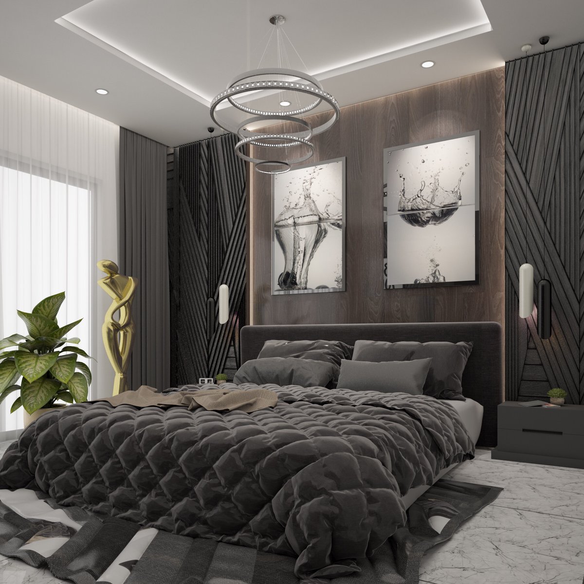 iam_hayor's tweet photo. Bedroom Interior Composition Rendered by yours truly ..Please help retweet🙏🏼...Thanks🤗🙂

#Vray #vrayfor3dsmax https://t.co/01zMq21D4x