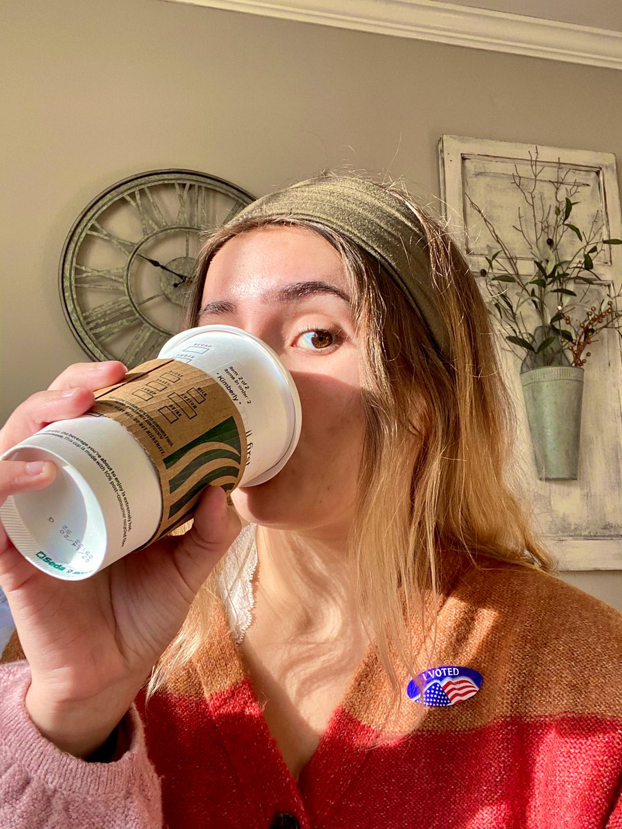 mackenziedamon's tweet photo. my mail-in ballot application was “lost in the mail” so i drove 3 hours home to PA to vote!! make yours count today!! https://t.co/wcqVOkKFMi
