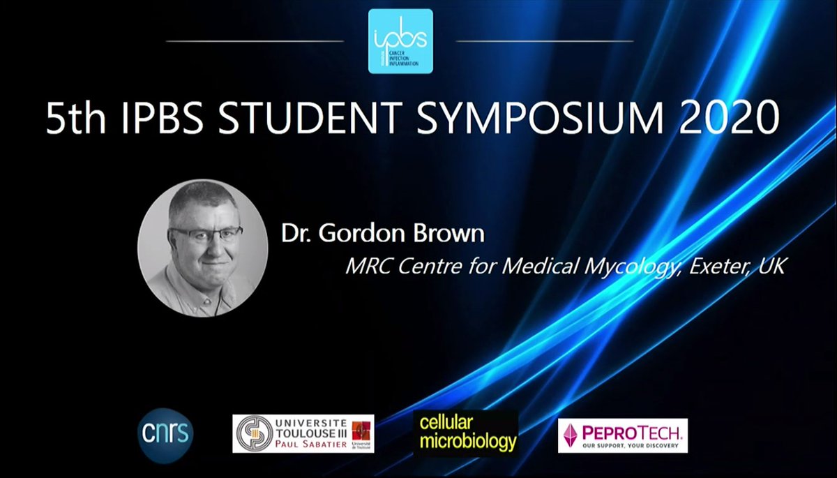 drbenraymond's tweet photo. Fantastic talk by @gordon_d_brown telling us about #Ctypelectin #receptors and their diverse roles in shaping the #ImmuneSystem @MRCcmm @IpbsToulouse https://t.co/b1l1D3ZdkY