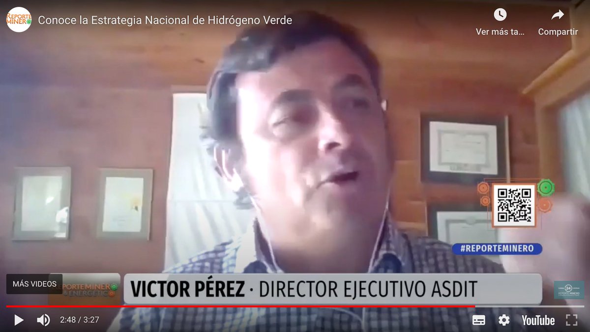 Nuestro director ejecutivo participó de un interesante nota junto al Ministro <a href="/JCJobet/">Juan Carlos Jobet</a>  y el Vicepdte de <a href="/Corfo/">Corfo</a>, donde analizaron las oportunidades del #hidrogenoverde para Chile y el impacto de este nuevo combustible para nuestra economía. Más info 👉bit.ly/3mLulBe