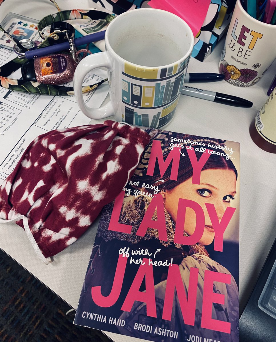 Stayed up late finishing this lovely read! #MyLadyJane was humorous in all the right places. Plenty of copies up for grabs in the #gchslibrary #gcbuffsread 📚❤️ Join the absolutely fantastic #GCHSBookClub you won’t regret it 😊