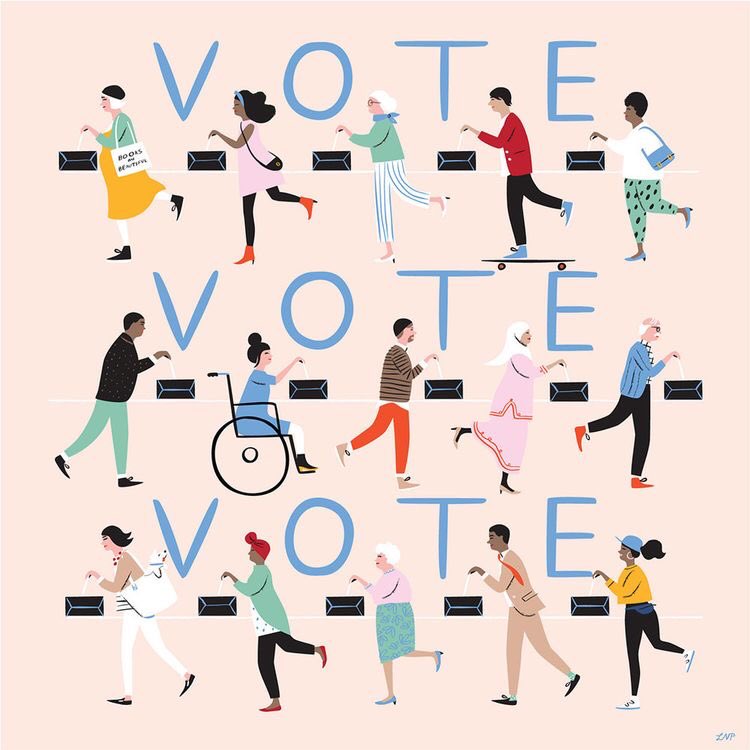 HAPPY ELECTION DAY! 

Today is your last chance to cast your vote— and your voice matter. 

BUT, most importantly, remember that however this shakes out WE ARE STILL THE PEOPLE. Love your neighbor. Hug your family. Respect opinions that might be different than yours. 

#VOTE