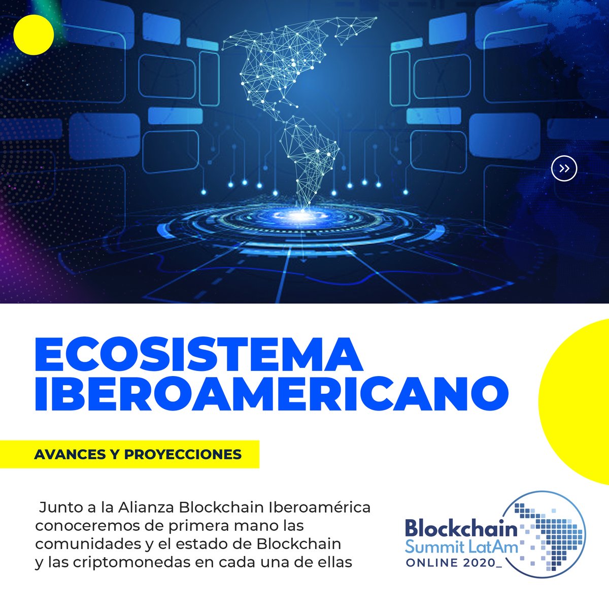 🔥 Día 2 de #BSLONLINE - Ecosistema Iberoamericano 🔥

Un día organizado en conjunto con la <a href="/AlianzaBlock/">Alianza Blockchain</a>

⏰ 8:00 PM 🇪🇸 | 4:00 PM 🇧🇷🇦🇷🇨🇱 | 3:00 PM 🇻🇪🇧🇴 | 2:00 PM🇺🇸🇨🇴🇵🇪🇵🇦 | 1:00 PM 🇲🇽

💻 Todas las conferencias EN VIVO y GRATIS a través de latamte.ch/BSLONLINE2020