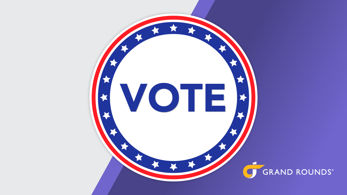 grandroundsinc's tweet photo. Today and everyday, we encourage our team members to invest their time, talents and voice to build the world and workplace they want to see. All of our employees will have time off to vote today. #vote #LifeAtGR https://t.co/rzeLty0m3t