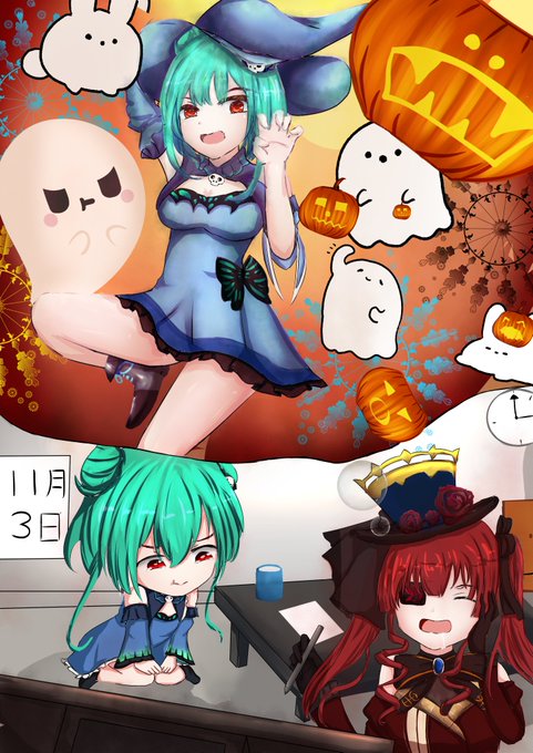 遅いのハロウィーン!!船長お願いします。

船長:Boing Boing w

#絵クロマンサー #マリンのお宝  #遅いハロウィン 