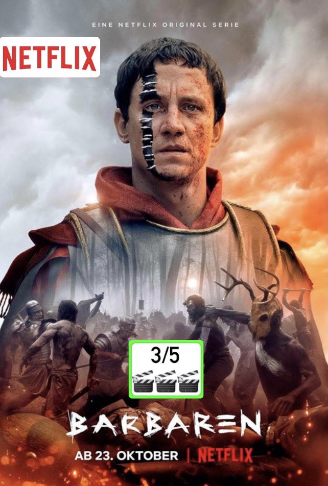 VickyReviews's tweet photo. Series de #Netflix en #LunesDeRecomendaciones
#Barbaren o #Barbaros
Serie Alemana Estrenada el mes pasado, con 6 capitulos de 45 min. cada uno.
Dirección: #BarbaraEder, #StephenStLeger
Fotografía: #ChristianStangassinger
👇🏻 https://t.co/LRY1ChR5yC