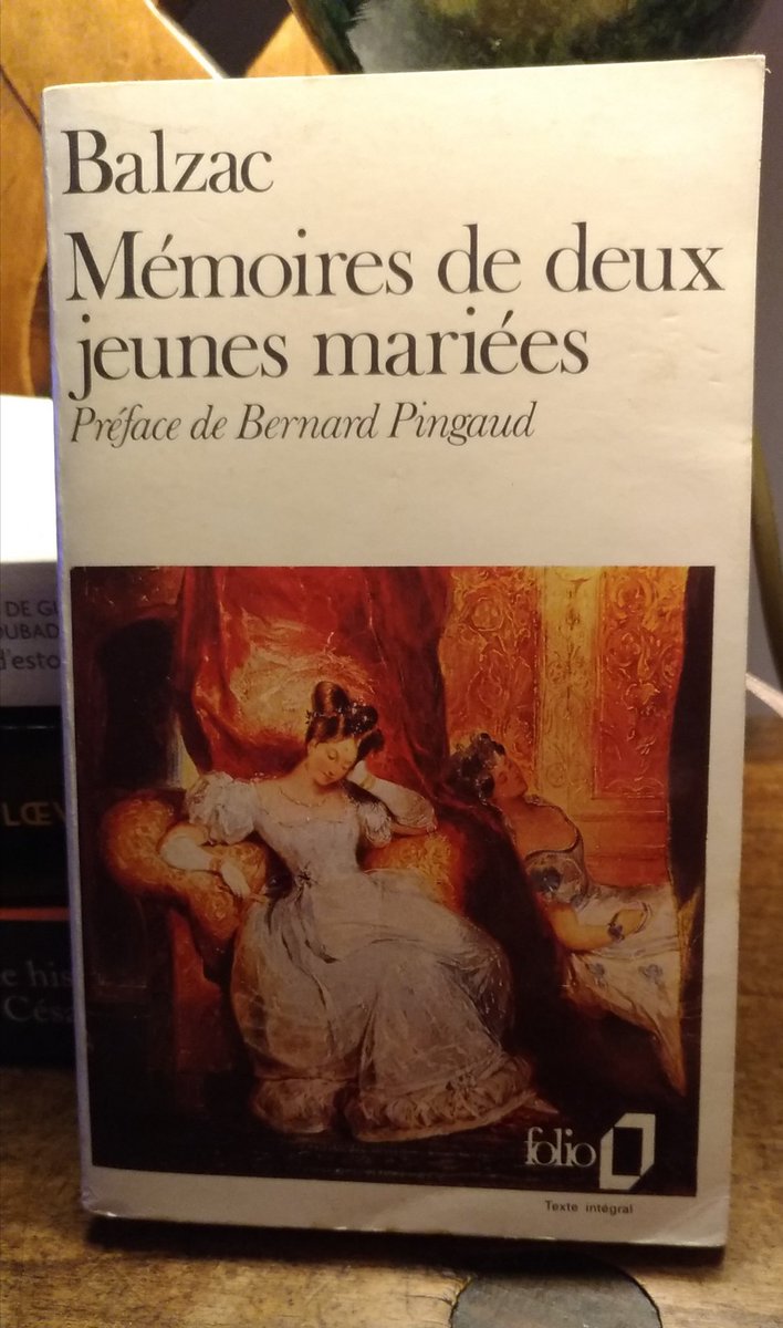 LivresIdees's tweet photo. Nouvelle #lecture 
Cela fait des années que je n'avais pas lu #Balzac ... 😐 Il était temps ! 
Je commence "Mémoires de deux jeunes mariées" dans une vieille mais magnifique édition de @Folio_livres que j'adore  😍
#Roman #épistolaire https://t.co/XhxOjgUChP