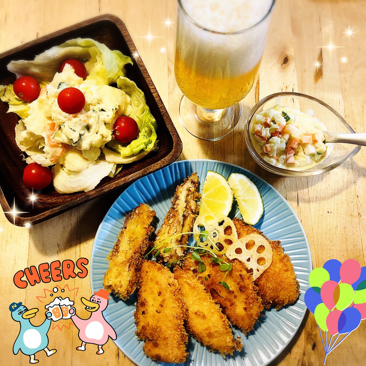 サーモンフライ サーモンフライ