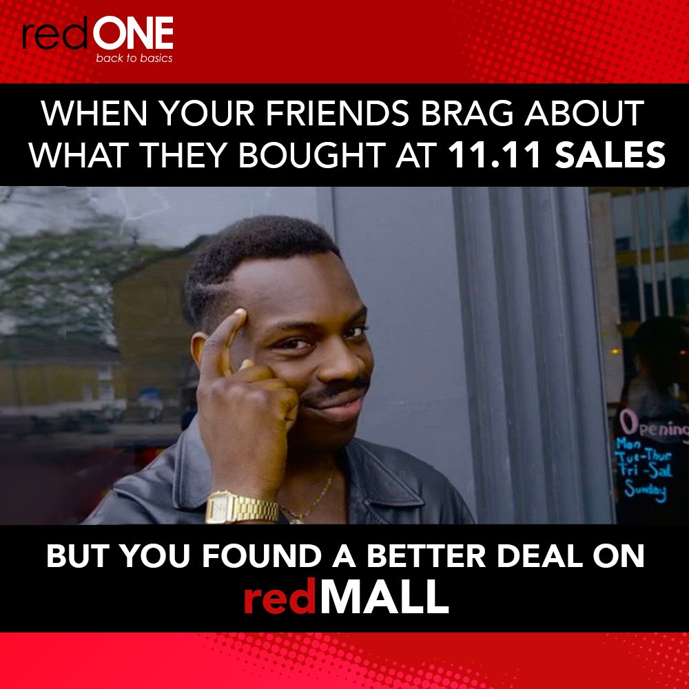redONEMobileMY's tweet photo. Missed the 11.11 Sales? Fret not, redMALL's got your back! Get redMALL's lowest interest rate and shop all your favourite items! 🤩 Check it out at https://t.co/OYuTNuO2ni #redONEnetwork #redONEMemangBest #redMALL #1111Sale #OnlineShopping #MarketPlace #OnlineDelivery https://t.co/yNMUkv6nzJ