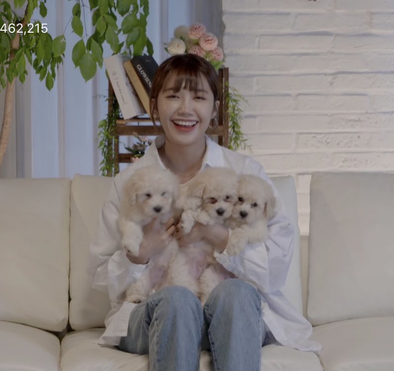 - Her favorite nickname is meung (sound of a puppy like mong mong sksksks) because she look like a puppy