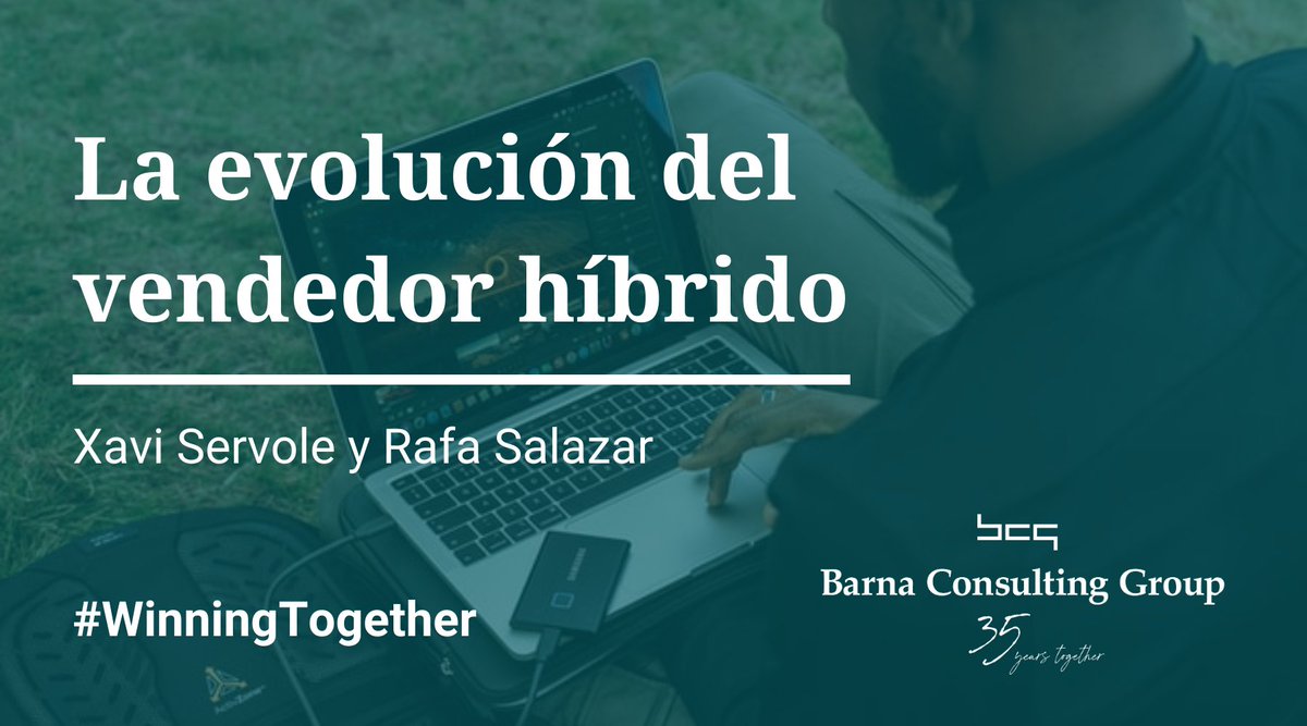 BarnaConsulting's tweet photo. El perfil del vendedor ha ido adaptándose constantemente a la competitividad del mercado, transformando su rol, características y habilidades. 

@XaviServole y @RafaSalazarE nos explican en qué ha consistido esta evolución.

👉 https://t.co/P5kbDVkGIC

#VendedorHíbrido https://t.co/4N7Mqozyya