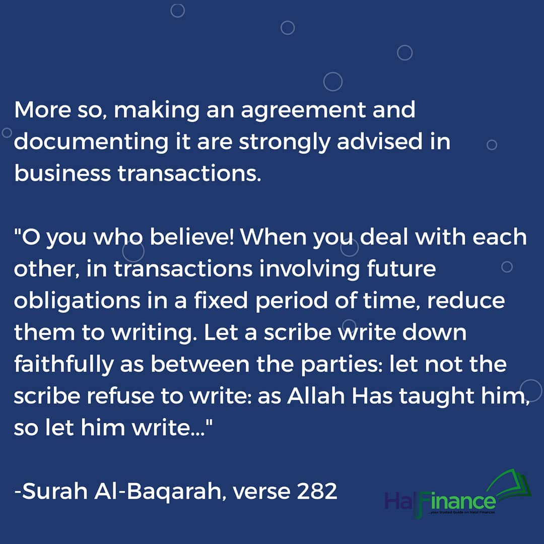 halfinance's tweet photo. An important principle in any business transaction, more importantly a fundamental principle in Islamic Finance is the sanctity of Contracts. This means that every obligation and agreement in a contract must be fulfilled.
#islamiccontract #financeinislam #ethics https://t.co/V2wSP3z4vV