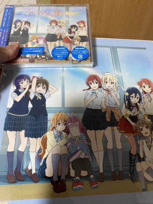 届いたー!封入は愛さんでした、ベロ出てる… 