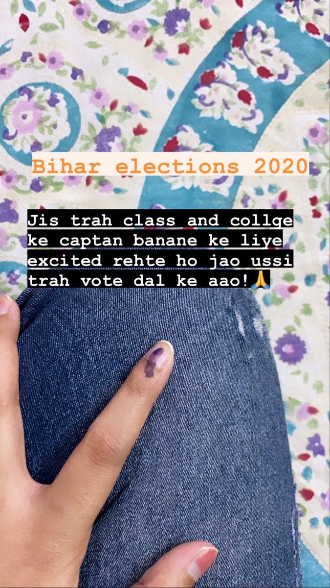Anamika4141's tweet photo. Bihar elections 2020🙏 https://t.co/OMBoCzoHqz