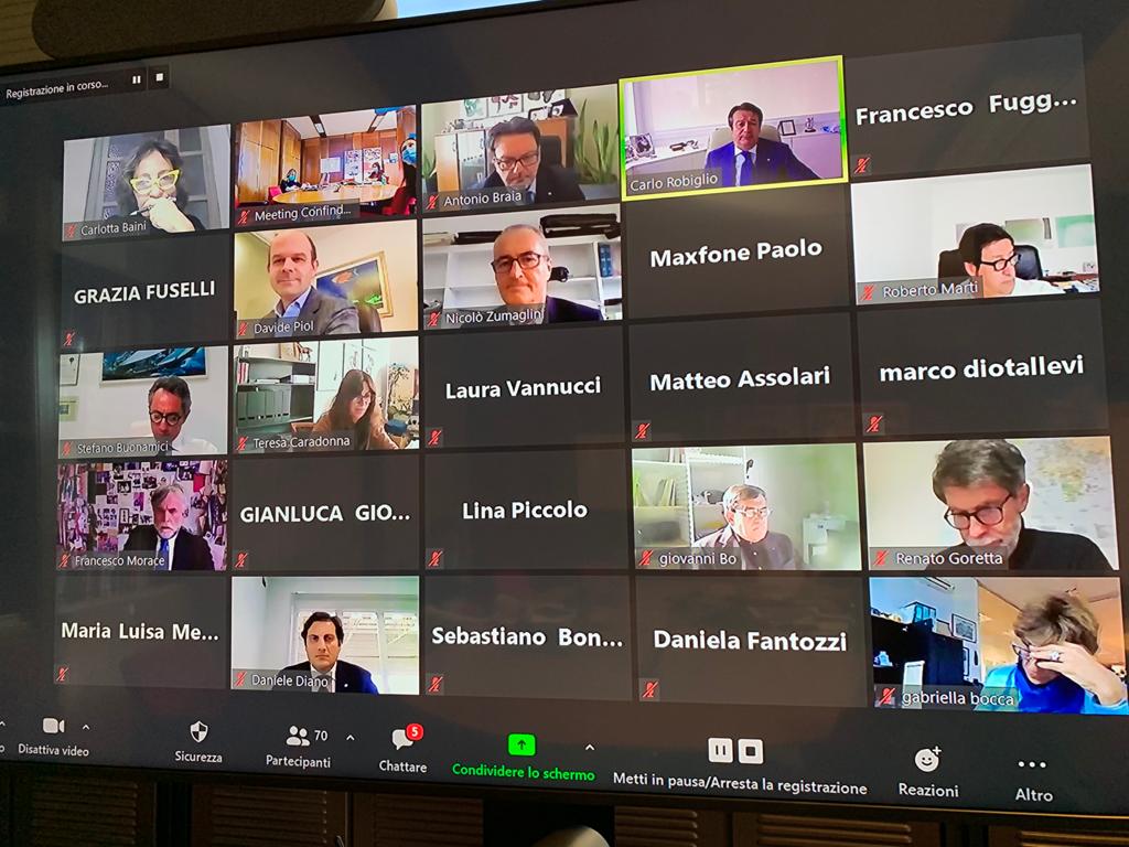 Al via la formazione online per Imprenditori con cariche associative in <a href="/PIConfindustria/">Piccola Industria Confindustria</a>. Ospite del primo incontro <a href="/FrancescoMorace/">Francesco Morace</a> per un confronto con il Presidente <a href="/Carlo_Robiglio/">Carlo Robiglio</a>, il VP <a href="/diegomingarelli/">Diego Mingarelli</a> e 70 Imprenditori sugli impatti della pandemia sui valori dell’industria