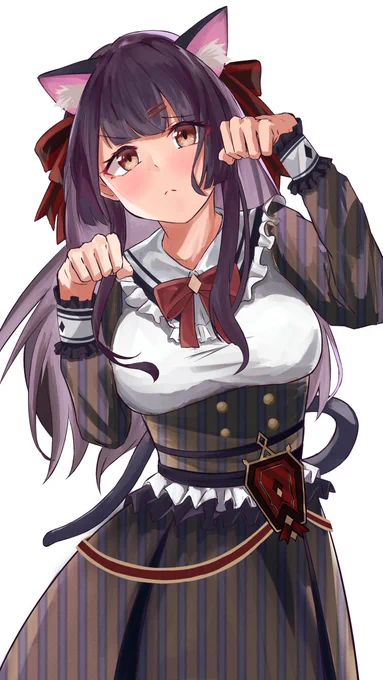 冬優子キャット
#黛冬優子 
#シャニマス 