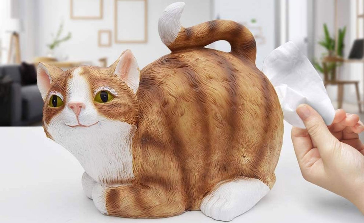 Wer benötigt so einen Taschentuchspender? 🐈💩

► raumideen.org/14-ausgefallen…

#katzenliebe #katze #nützliches ##spass #witzig