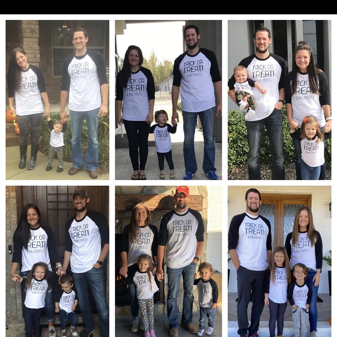 Our why....creating family memories that last a lifetime. A sweet customer reached out and sent us this collage of her beautiful family over the years at halloween.🧡 It was a sweet reminder of WHY, we do what we do.