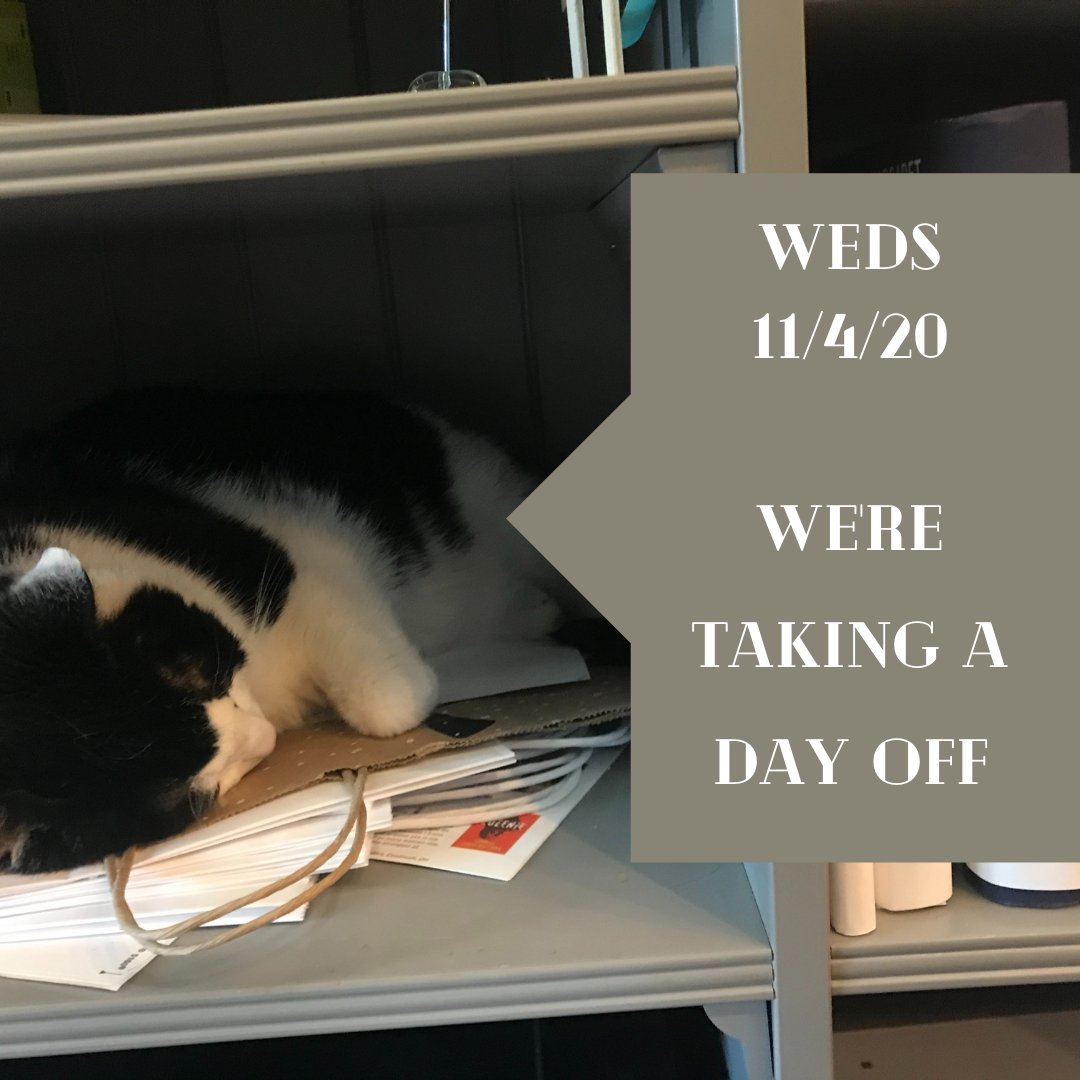 Pages Bookshop (@pagesontheave) on Twitter photo Tomorrow: we're taking the day off. bit.ly/3kTQoVQ Tomorrow: we're taking the day off. bit.ly/3kTQoVQ
