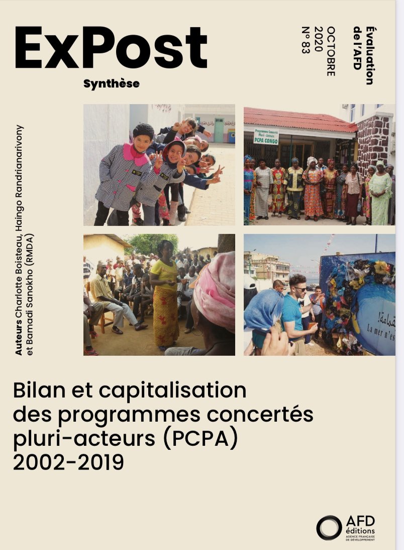 BamadiSanokho's tweet photo. #RMDA a réalisé le bilan et la capitalisation des programmes concertés pluri-acteurs 2002 – 2019 pour la division du partenariat avec les OSC de l’Agence française de développement #AFD #OSC https://t.co/6hdSqycPIQ https://t.co/Fbx4ixFJxJ