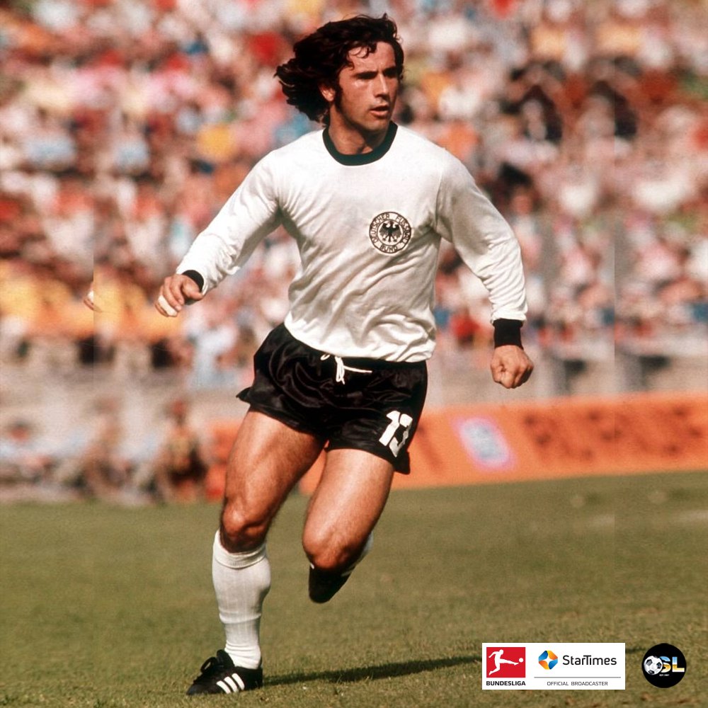   Happy Birthday to legendary German striker, Gerd Muller! 