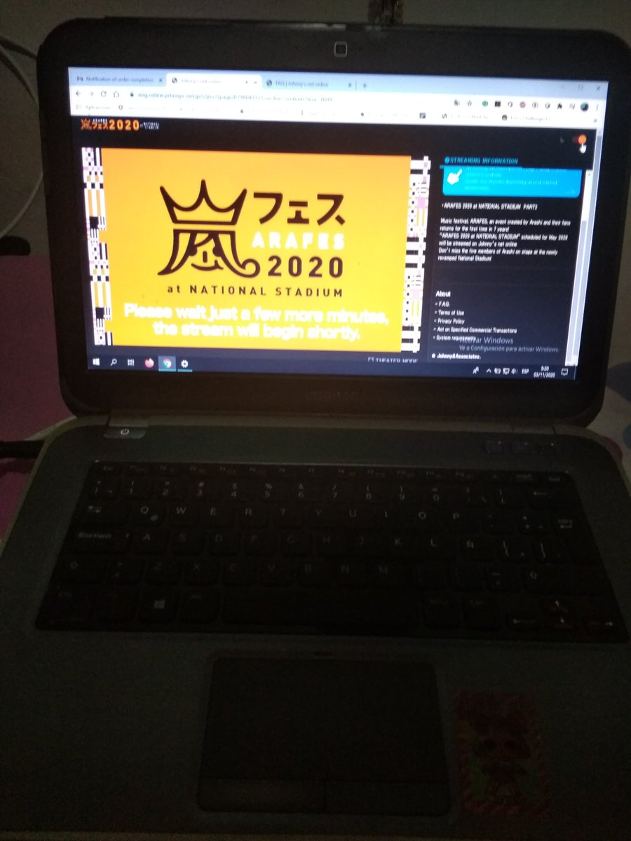 LizethLPZM's tweet photo. I'm ready 😍🇨🇴 #ARAFES2020 #ARASHI21thAnniversary https://t.co/BiaDFhyL5i
