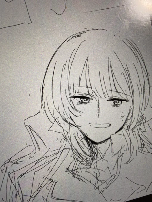 あとボツった絵なんだけどちょっとお気に入りの晶様 