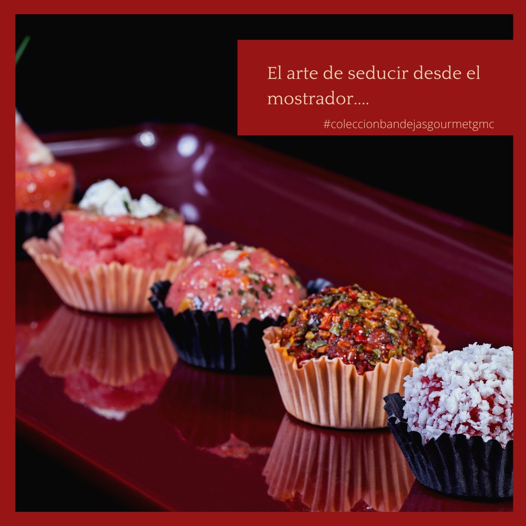 GourmetGMC's tweet photo. #BandejasGourmetGMC

Conoces nuestro Abanico de bandejas y alzadores? Podrás conjugarl@s para exhibir tus elaborados en un mostrador armonioso y homogéneo que destaca cada producto otorgándole mayor vistosidad en el banco frigorífico. Ver producto> https://t.co/f9ja4UTSFA https://t.co/zj8hDSBVae