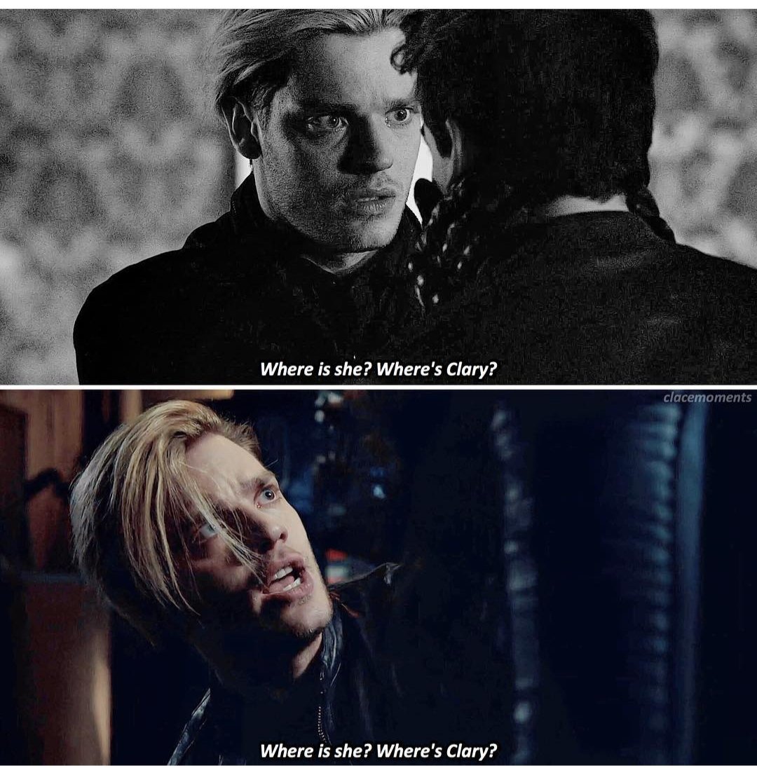 shadowhunterl10's tweet photo. Scene 3x10/3x14 
Parallelism
only thought always ❤

#clace #claryfray #jaceherondale
#claceforever
#ShadowhuntersLegacy 
#shadowhunters
#SaveShadowhunters https://t.co/Eujejl720u