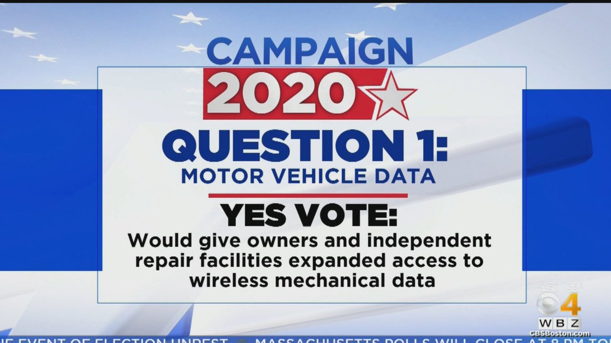 KateMerrill's tweet image. #Question1 and Motor vehicle data is on the ballot today:
