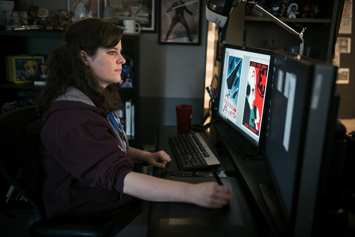  #TheMandalorian    @artbyabc has been immersed in the Star Wars universe for two decades, having worked for LucasArts for a long time and then for animated series (Rebels, Resistance).