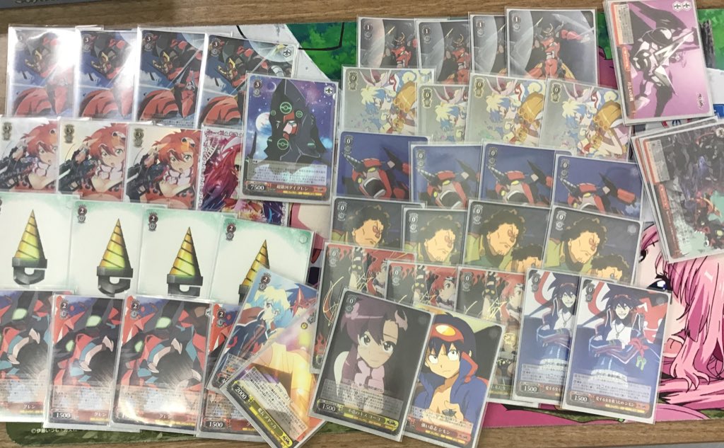 ヴァイスシュヴァルツグレンラガン デッキパーツ