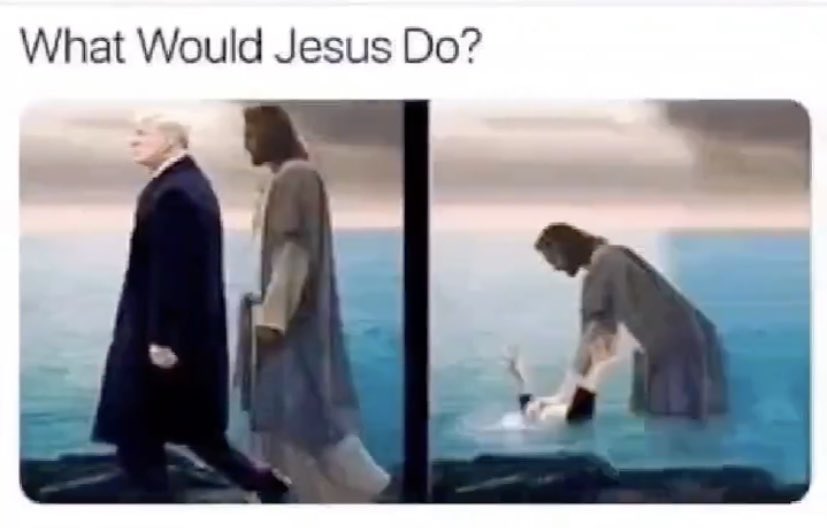 What would #Jesus do?

Jesus #FlippedTheSwitch 😉