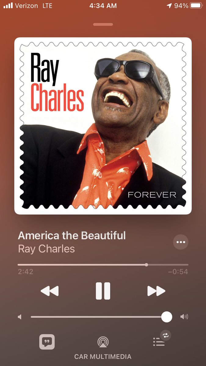 CoachRudolph's tweet photo. Started my day with praise, prayer and a little Ray Charles on this great day! I love America, Ray’s voice brings it home - enjoy the day my Twitter peeps...take nothing for granted, may God Bless you and the USA https://t.co/JTeK3ERvvP