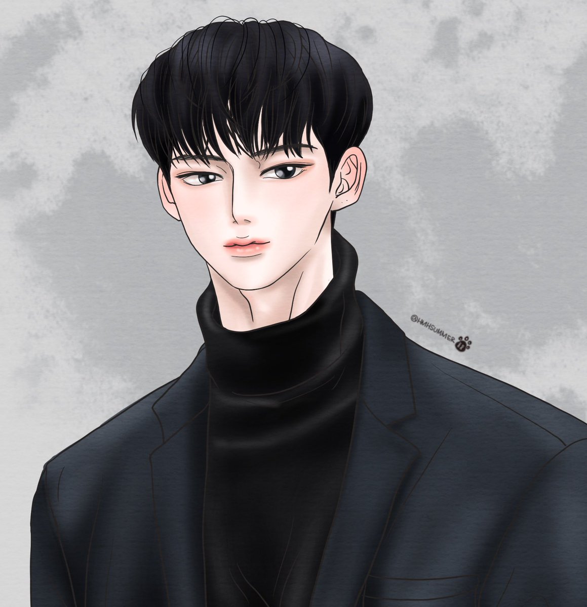 bookmandongled's tweet photo. #황민현 #민현 #HwangMinhyun 
찬바람 부는 날엔 흑발의 목폴라 입은 애옹이 소환해줘야된다. https://t.co/v8l8mPwxCu