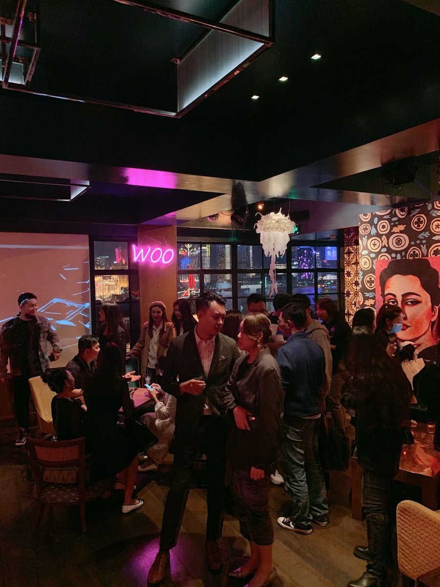 Recap on  @DDX_Official at Shanghai Blockchain week: 1)  @PlatON_Network dinner with  @fishkiller hosting! amazing dinner, thanks  @ChainNewscom ;2)  @wootraderS &  @vivi3492 's amazing event with dress code! 3)  @IOSGVC &  @SuperRare_co ! Digital art is going big!  @mintbase 