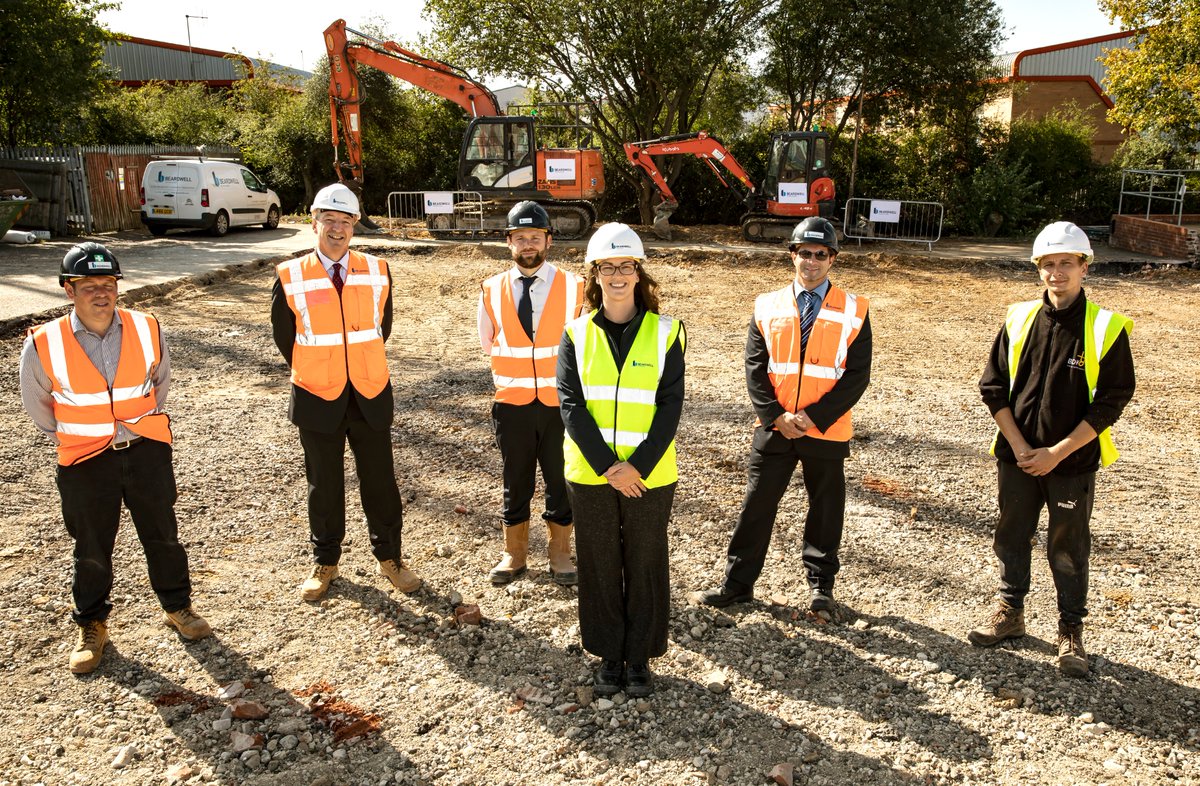 Building work has started on the I-Construct project - a £2.3 million centre of excellence for #construction #innovation in #Braintree.

We joined Government Members and project partners @HavenGatewayCEO in a traditional breaking of the ground ceremony to mark the occasion.