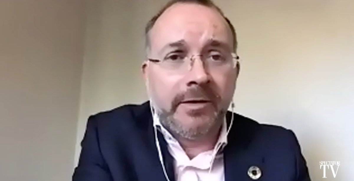 SpectatorEvents's tweet photo. "There is a golden opportunity to structure the Net Zero agenda to achieve both decarbonisation and levelling up." Duncan Burt (@DBBurt) #COP26 director @nationalgriduk 

Watch the @spectatorEnergy Summit in partnership with 
@nationalgriduk at https://t.co/lsNIHOZPYM #SpecEnergy https://t.co/JuSgSygCdE