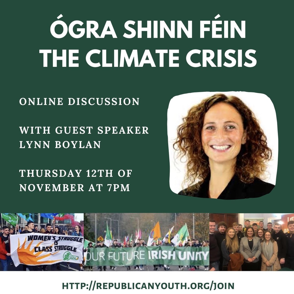 Ogra_SF's tweet photo. Our series of educational talks continues next week with our great pal @LNBDublin joining us to speak on the Climate Crisis.

Tune in to learn more about the existential threat climate change poses to us all, and the socialist and ecologist way forward 🌍♻️💚 https://t.co/wUAbSbd9QJ