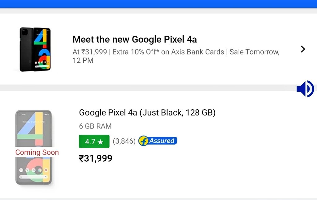 AnneshaDatta's tweet photo. #Pixel4a flipkart
Altast the wait is over. https://t.co/NRBQ1otWbz