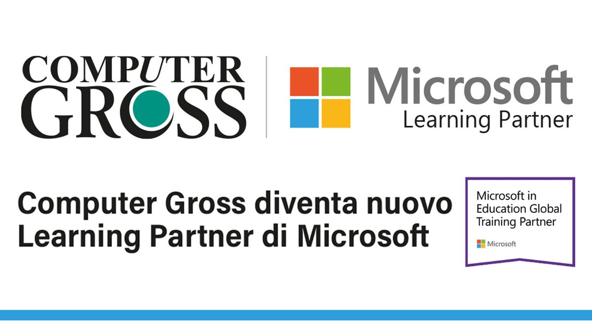Computer Gross è nuovo Learning Partner di <a href="/Microsoft/">Microsoft</a> . Un percorso di successo ed un partnership consolidata per guidare l’ecosistema dei Partner nella trasformazione digitale

📃LEGGI COMUNICATO >> computergross.it/cgross/mail_gr…

<a href="/microsoftitalia/">Microsoft Italia</a> <a href="/MicrosoftLearn/">Microsoft Learn</a>