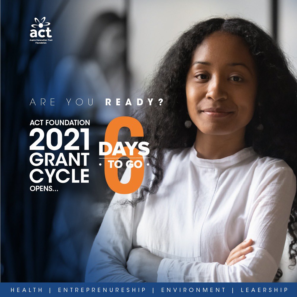 ACTFoundation_'s tweet photo. Who is as excited as we are?
Let the countdown begin!
#ACTGrantcycle https://t.co/fwFzLgS0zX
