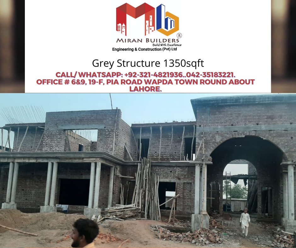 MiranBuilders's tweet image. #MiranBuilders #GreyStructure #architecturaldesigning #interiordesign #houseplan #propertysellpurchase #construction
Call Now: 03214821936
#Get entire services in your demand at best rates