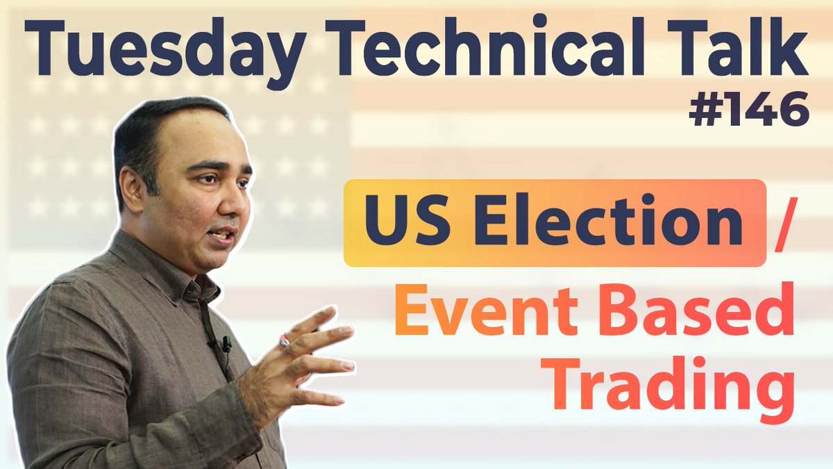 VishalMalkan's tweet image. Tuesday Technical Talk Episode #146 - US Election / Event Based Trading

youtu.be/_l-Ts8MDzUI

#USelection #Eventbasedtrading  #TuesdayTechnicalTalk #Protrader #OptionsTrading #FuturesTrading #Stockmarkets #Technicalanalysis #Whateverittakes

Join 
malkanwebinar.com