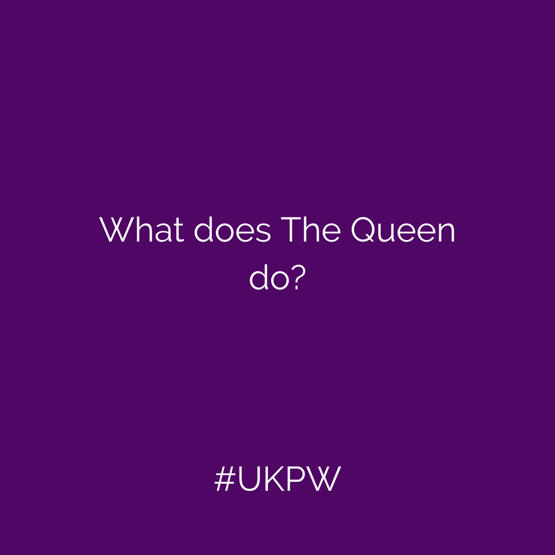 CoLabWorcester's tweet image. The Queen&apos;s gives &apos;royal ascent&apos; to every bill approved in parliament, turning it into a new law, she opens each new session of parliament, and after every General Election, The Queen asks the winning party (or parties) to form a government. 
#UKPW
