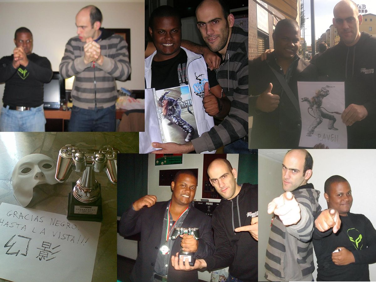 ThePhantomGenEi's tweet image. A long time memory: One of my best FGC friends, "El Negro Piripicho", top Venezuelan Raven player. He wanted to come over to an event in Milan in 2011 but couldn't afford his trip, so i donated him 200€. He came, won the tournament and shipped me the trophy. @negropiripicho 😋