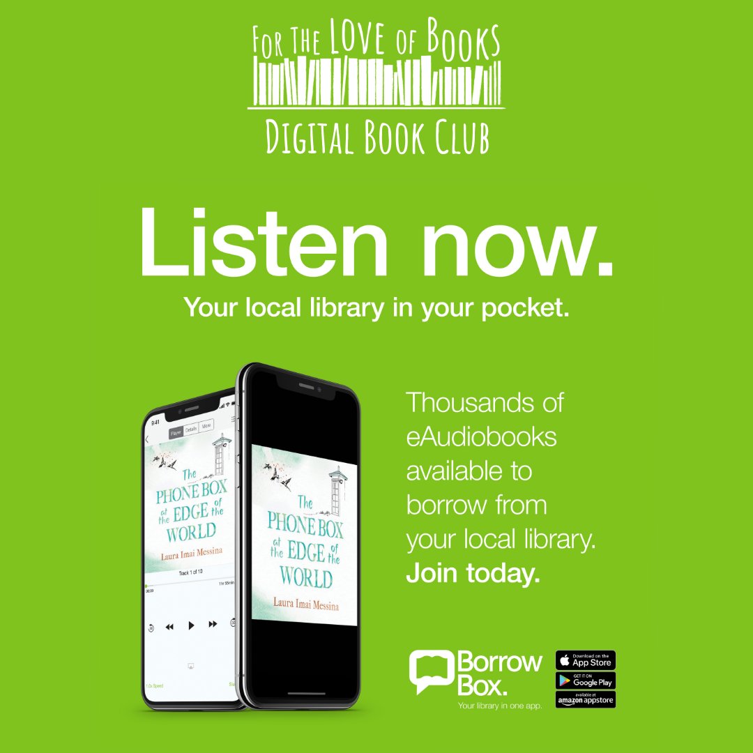 Library_Plus's tweet photo. Good news, our #DigitalBookClub title for November is available as a @BorrowBox  Campaign Title, so you can read or listen now. No reserving, no waiting!  #ForTheLoveOfBooks https://t.co/LWP1vQwzNL