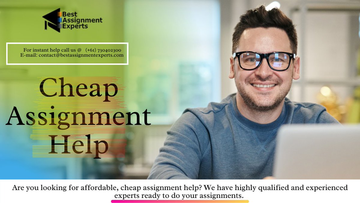best_experts's tweet image. #Cheap_Assignment_Help