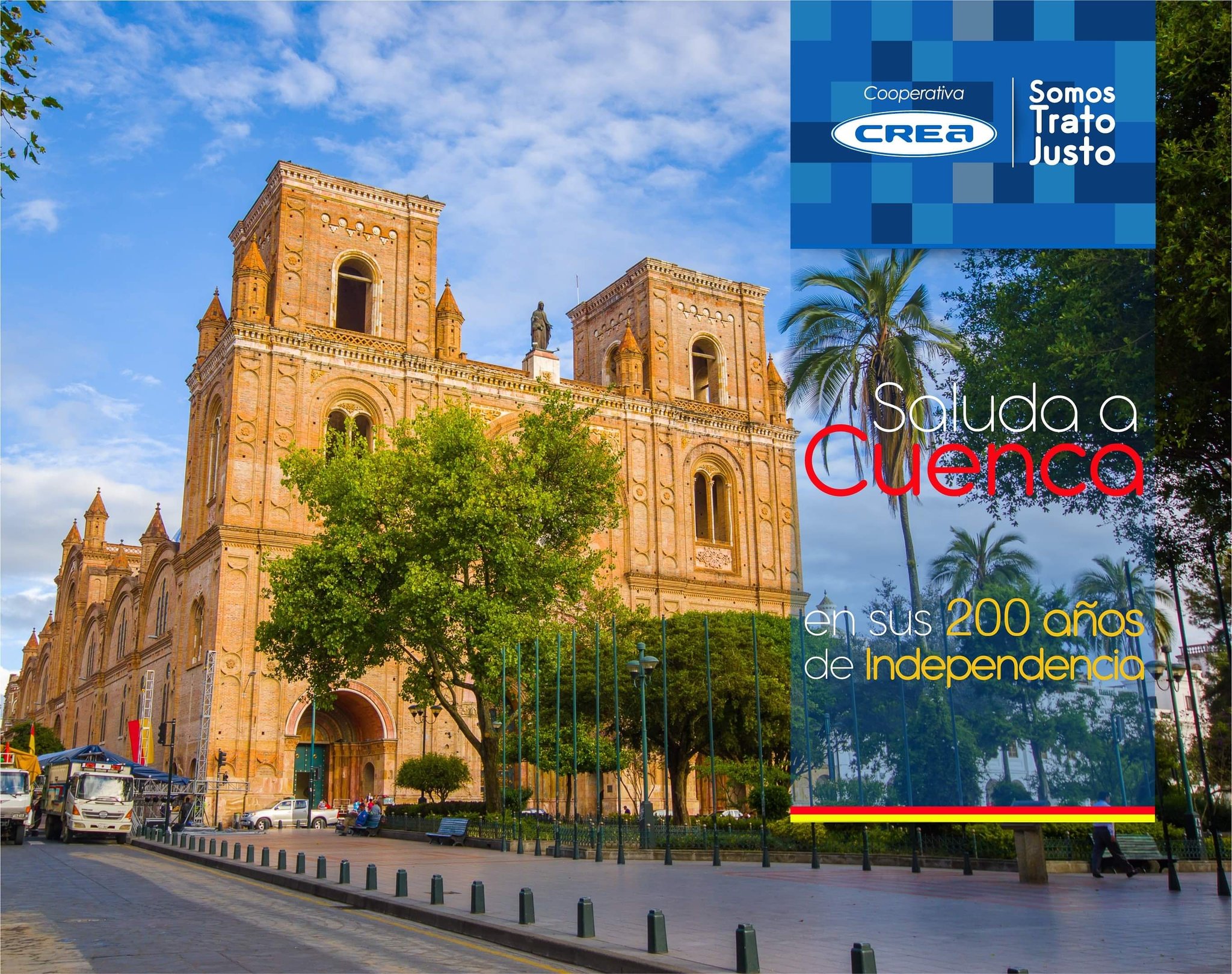 Memorizar interno Prestigioso Cooperativa CREA on Twitter: "La Cooperativa #CREA saluda a Santa Ana de los Ríos de Cuenca en sus 200 años de Independencia. ¡Viva la Atenas del Ecuador! #SomosTratoJusto https://t.co/w58z4cJIer" / Twitter Memorizar interno Prestigioso Cooperativa CREA on Twitter: "La Cooperativa #CREA saluda a Santa Ana de los Ríos de Cuenca en sus 200 años de Independencia. ¡Viva la Atenas del Ecuador! #SomosTratoJusto https://t.co/w58z4cJIer" / Twitter
